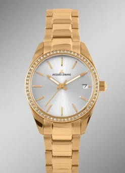 Jacques Leman Quartz-Damenuhr