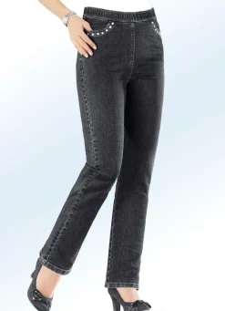 Jeans in komfortabler Schlupfform