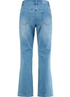 Jeans mit trendigen Ziernieten