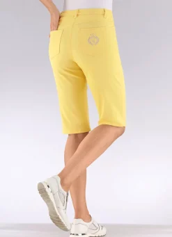 Jeans-Bermudas