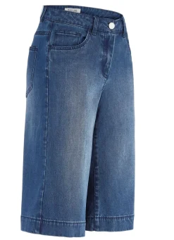 Jeans-Bermudas in 5-Pocket-Form