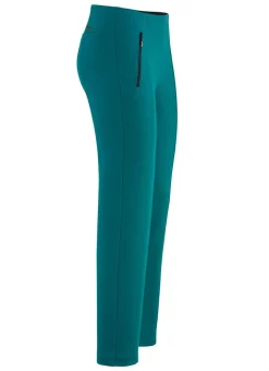 Jerseyhose mit Reißverschluss-Taschen