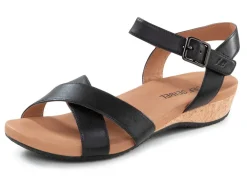 Josef Seibel, leichte Damen-Sandalen, Weite G, aus Leder