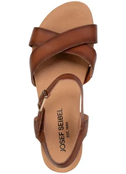 Josef Seibel, leichte Damen-Sandalen, Weite G, aus Leder