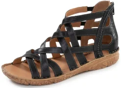 Josef Seibel, sommerliche Damen-Sandalen, Weite G, aus Leder