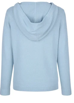 Kapuzenpullover mit Rippenabschlüssen