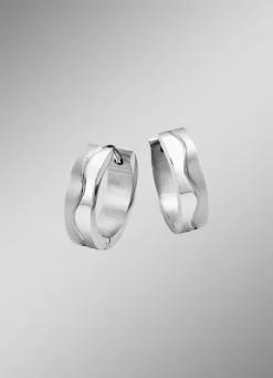 Klappcreolen aus Edelstahl