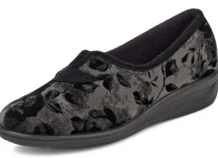 Klassische Damen-Hausschuhe, Weite H, mit anatomisch geformtem Fußbett