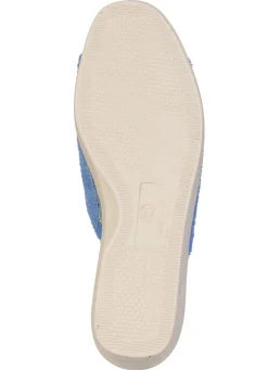 Klassische Damen-Hausschuhe, aus Textilmaterial