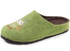 Klassische Damen-Hausschuhe, aus Filzmaterial
