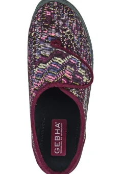 Klassische Damen-Hausschuhe, Weite H, mit Klettverschluss