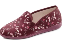 Klassische Damen-Hausschuhe, mit Gummizug