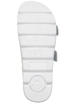 Klassische Damen-Pantoletten, mit verstellbaren Schließen