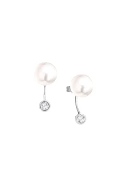 Klassische Ohrstecker mit Süßwasser-Zuchtperlen