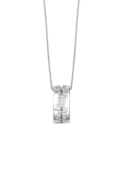 Klassischer Anhänger mit synth. Zirkonia