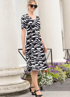 Kleid in Schlupfform