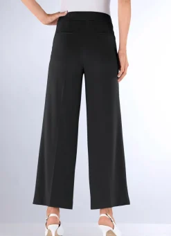 Knöchellange Hose mit weitem Bein