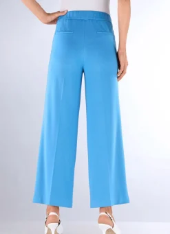 Knöchellange Hose mit weitem Bein