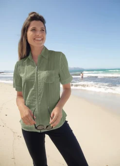 Kombistarke Blusenjacke