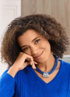 Kordelkette mit Anhänger