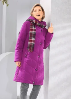 Kurzmantel aus recycelten Fasern