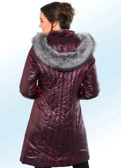 Kurzmantel mit abnehmbarer Kapuze