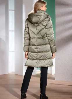 Kurzmantel mit Reißverschlusstaschen