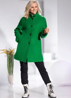 Kurzmantel mit Schurwolle