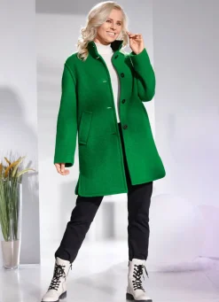 Kurzmantel mit Schurwolle