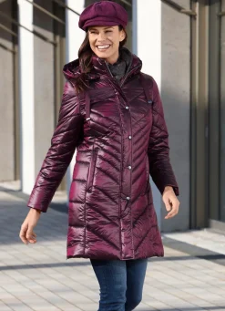 Kurzmantel mit Seitenschlitzen