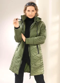 Kurzmantel mit 2-Wege-Reißverschluss