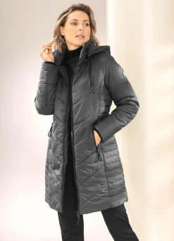 Kurzmantel mit 2-Wege-Reißverschluss