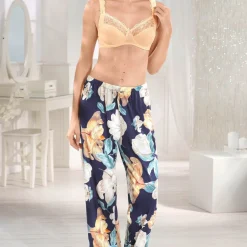 Lange Laurina Schlaf- und Freizeithose