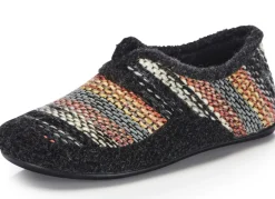 Laurina, bequeme Damen-Hausschuhe, Weite G, mit herausnehmbarem Fußbett