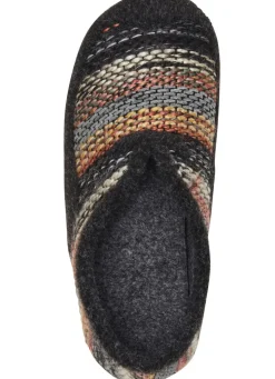 Laurina, bequeme Damen-Hausschuhe, Weite G, mit herausnehmbarem Fußbett