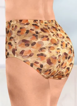 Laurina Dreierpack Slips mit Gummizug im Bund