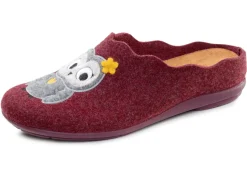 Laurina, klassiche Damen-Hausschuhe, mit herausnehmbarem Fußbett