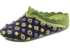 Laurina, klassische Damen-Hausschuhe, mit herausnehmbarem Fußbett