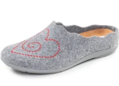 Laurina, klassische Damen-Hausschuhe, mit herausnehmbarem Fußbett