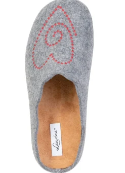 Laurina, klassische Damen-Hausschuhe, mit herausnehmbarem Fußbett