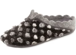 Laurina, klassische Damen-Hausschuhe, mit herausnehmbarem Fußbett