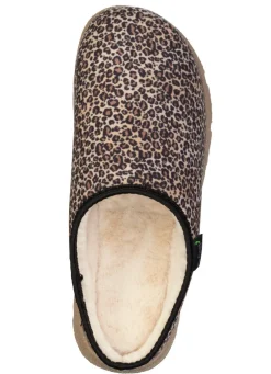 Laurina, modische Damen-Hausschuhe, mit Plüsch