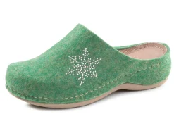 Laurina Pantoffel mit pfiffiger Nietenzier