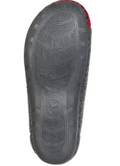 Laurina, trendige Damen-Hausschuhe, Weite H, mit Leo-Druck