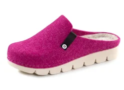 Laurina, trendige Damen-Hausschuhe, Weite G, mit anatomisch geformtem Fußbett