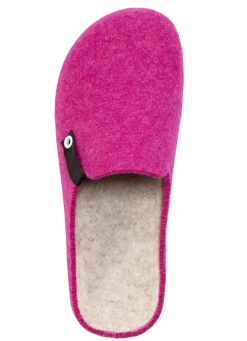 Laurina, trendige Damen-Hausschuhe, Weite G, mit anatomisch geformtem Fußbett