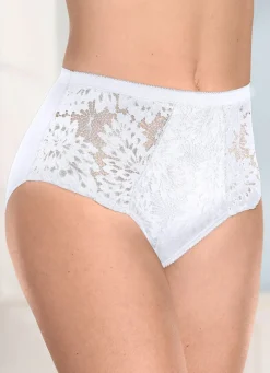 Laurina Viererpack Slips mit Elastikspitze