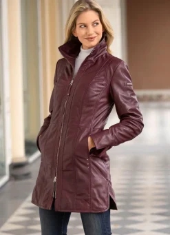 Lederkurzmantel von „Cabrini“