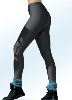 Leggings mit Glanz-Effekt in 4 Farben