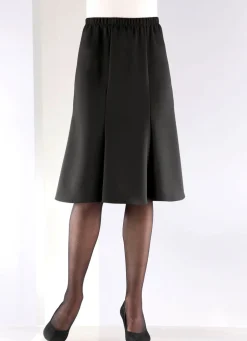 Leicht ausgestellter 6-Bahnenrock